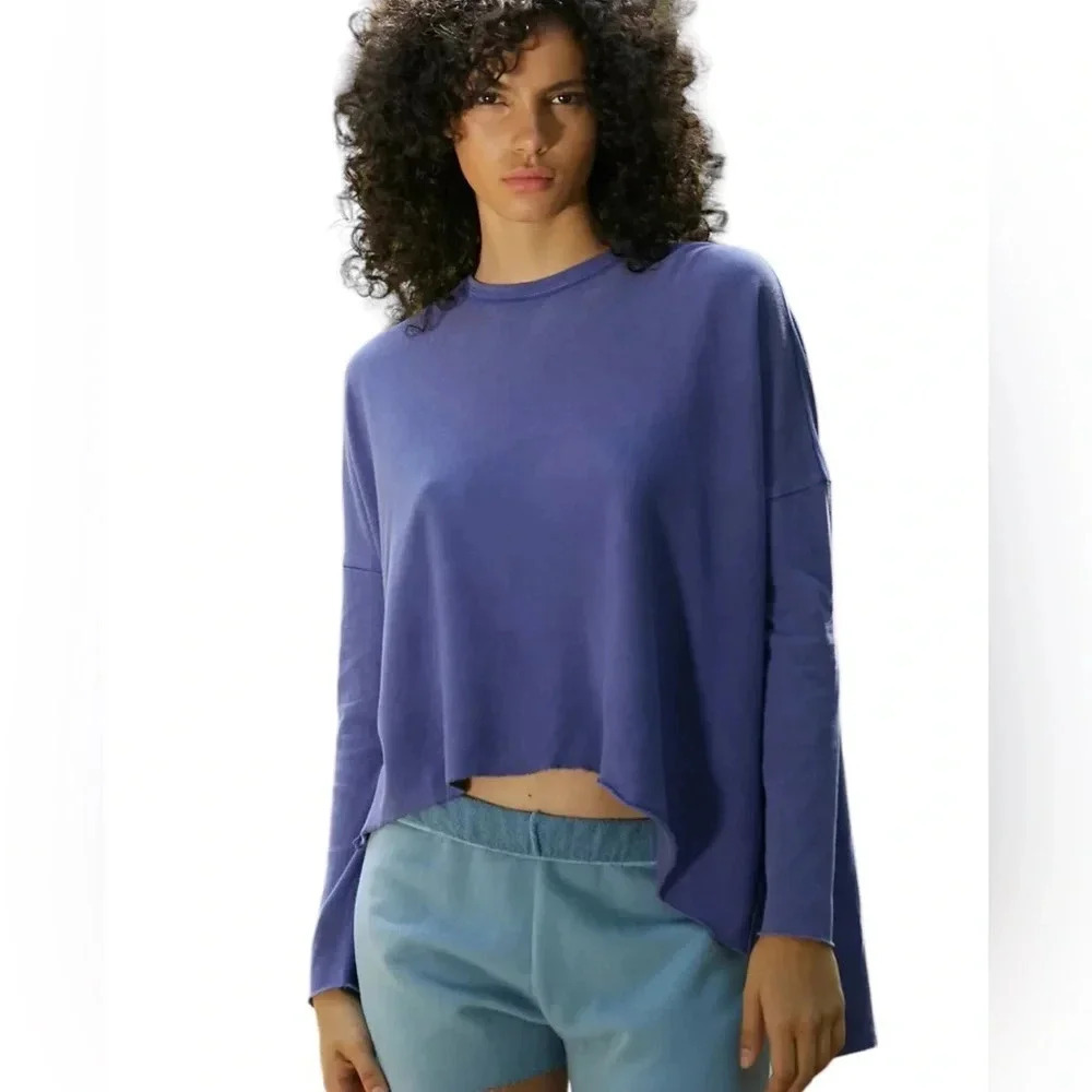 Urban Outfitters Out From Under Ava Lagenlook Exposed Seam High Low thermal top